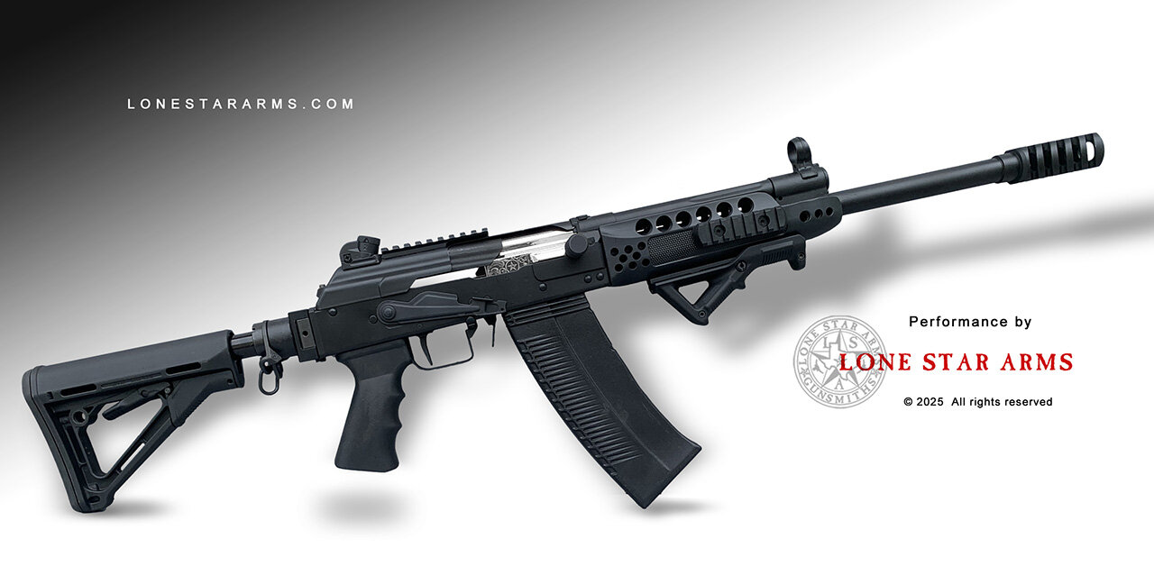 Lone Star Arms Intimidator CS VLR build, right side